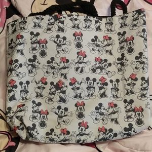 DISNEY MINNIE AND MICKEY MOUSE TOTE especially to not purchase store bag